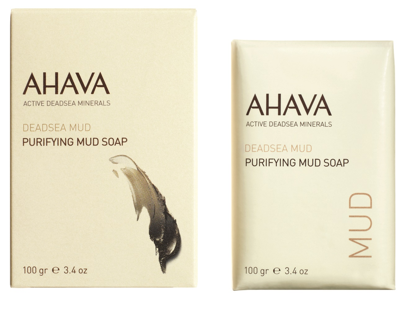 AHAVA Мыло на основе грязи мертвого моря / Body Сleansing 100 г, фото 1