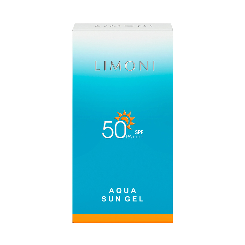 LIMONI Крем-гель солнцезащитный SPF 50+РА++++ / Aqua Sun Gel 50 мл, фото 4