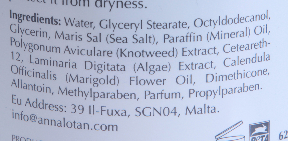 ANNA LOTAN Крем для рук с минералами Мертвого моря / Mineral Hand Cream 625 мл, фото 3