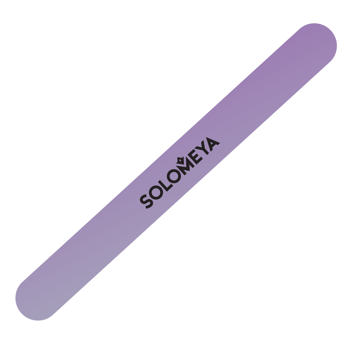 SOLOMEYA Пилка для натуральных и искусственных ногтей 180/180 Лаванда / Lavender Mylar Nail File, фото 1