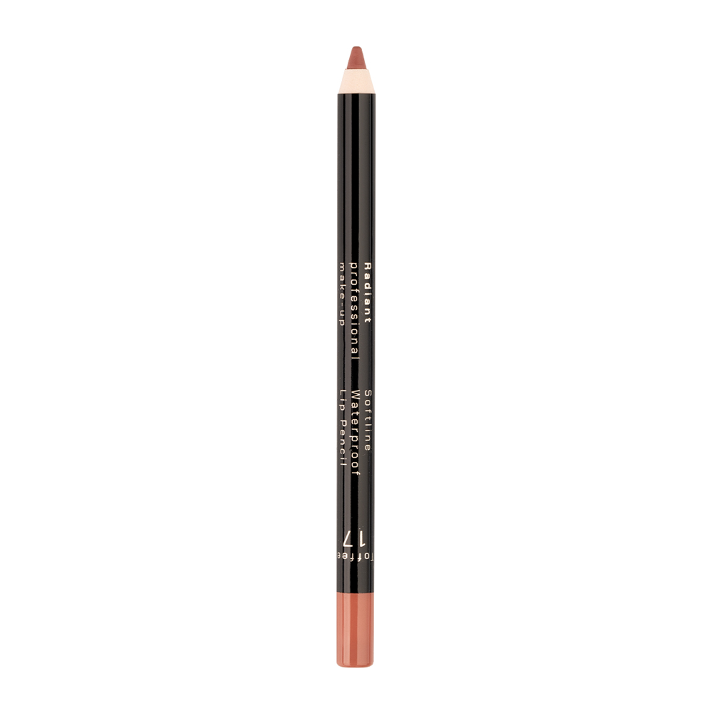 RADIANT PROFESSIONAL MAKE-UP Карандаш для губ водостойкий, 17 тоффи / Softline Waterproof Lip Pencil 1,2 гр, фото 1