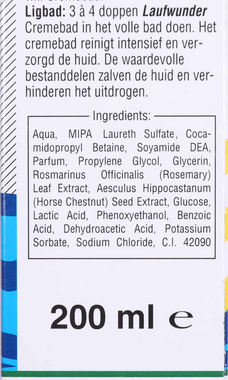 LAUFWUNDER Размягчитель для ног, концентрат для ножных ванн / Cremebad 200 мл, фото 4