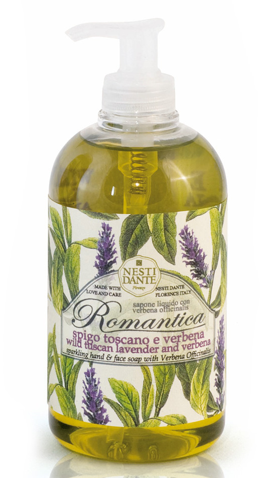 NESTI DANTE Мыло жидкое Дикая тосканская лаванда и вербена / Wild Tuscan Lavender & Verbena 500 мл, фото 1