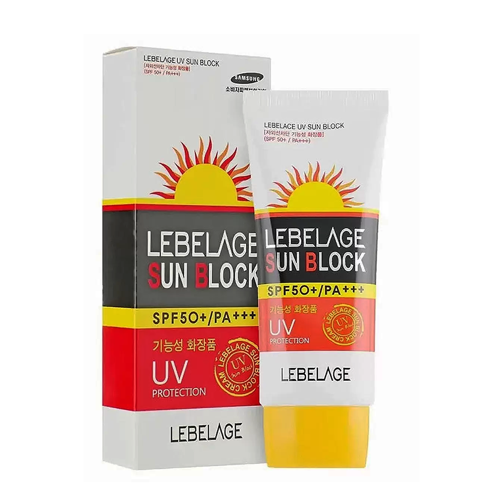 LEBELAGE Крем солнцезащитный для лица SPF50+/PA+++ / Lebelage Uv Sun Block 70 мл, фото 2
