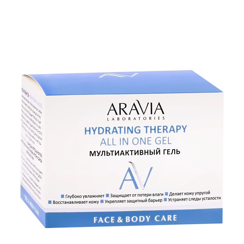 ARAVIA Professional Гель мультиактивный для лица и тела / Hydrating Therapy All In One Gel 250 мл, фото 3