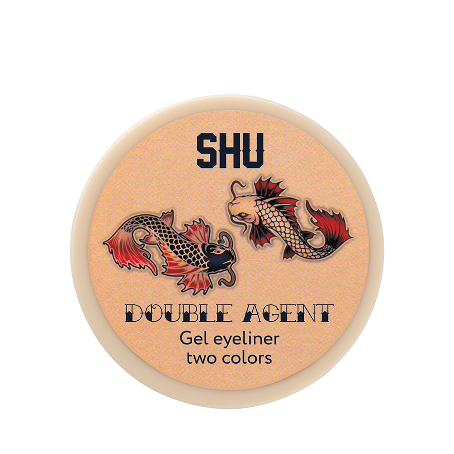 SHU Подводка гелевая двухцветная №12  беж и коричневый / DOUBLE AGENT МАРКИ SHU, фото 2