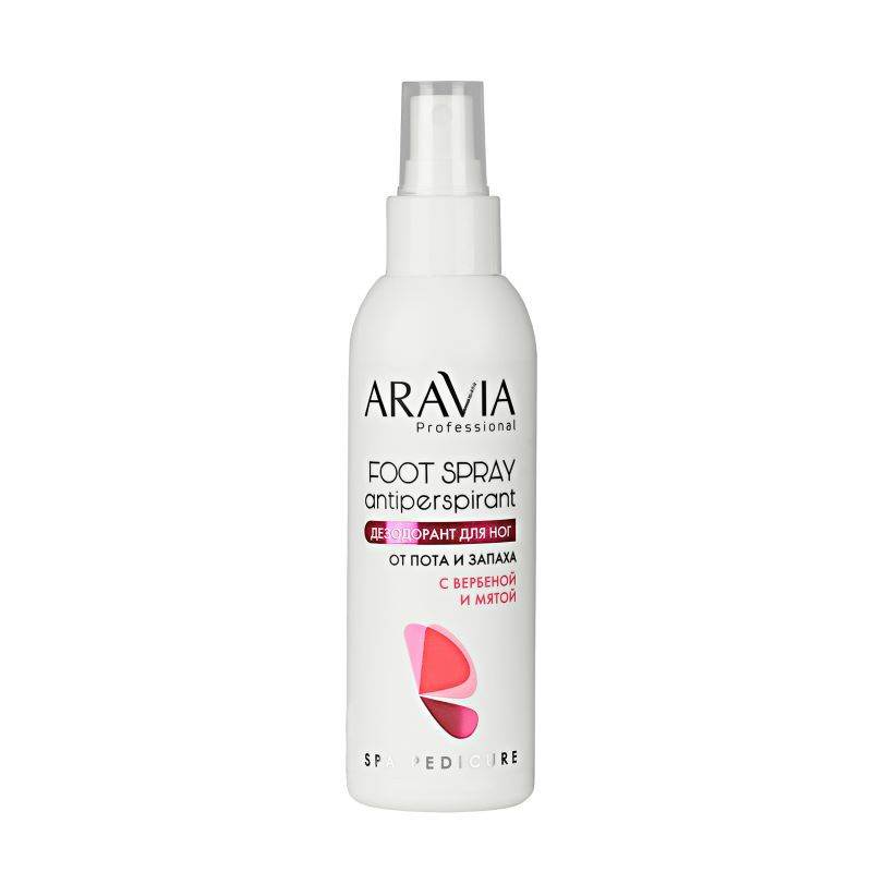 ARAVIA Professional Дезодорант для ног с вербеной и мятой / FOOT SPRAY Antiperspirant 150 мл, фото 1