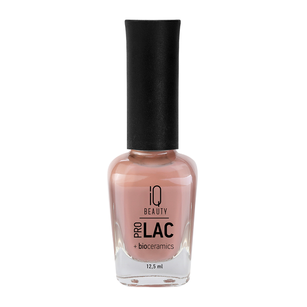 IQ BEAUTY 008 лак для ногтей укрепляющий с биокерамикой / Nail polish PROLAC + bioceramics 12.5 мл, фото 1