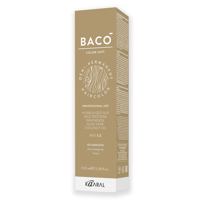 KAARAL 6 краска для волос / Baco Soft 100 мл, фото 3