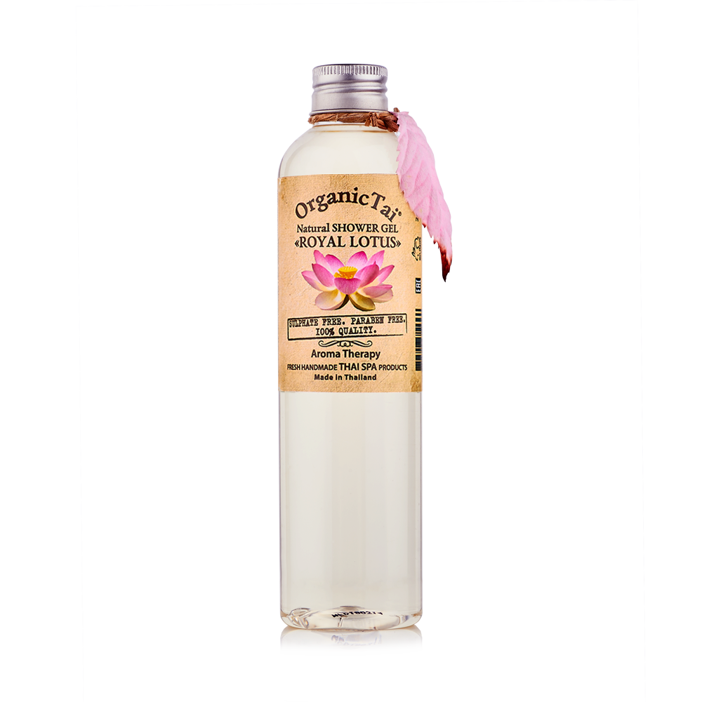 ORGANIC TAI Гель натуральный для душа Королевский лотос 260 мл, фото 1