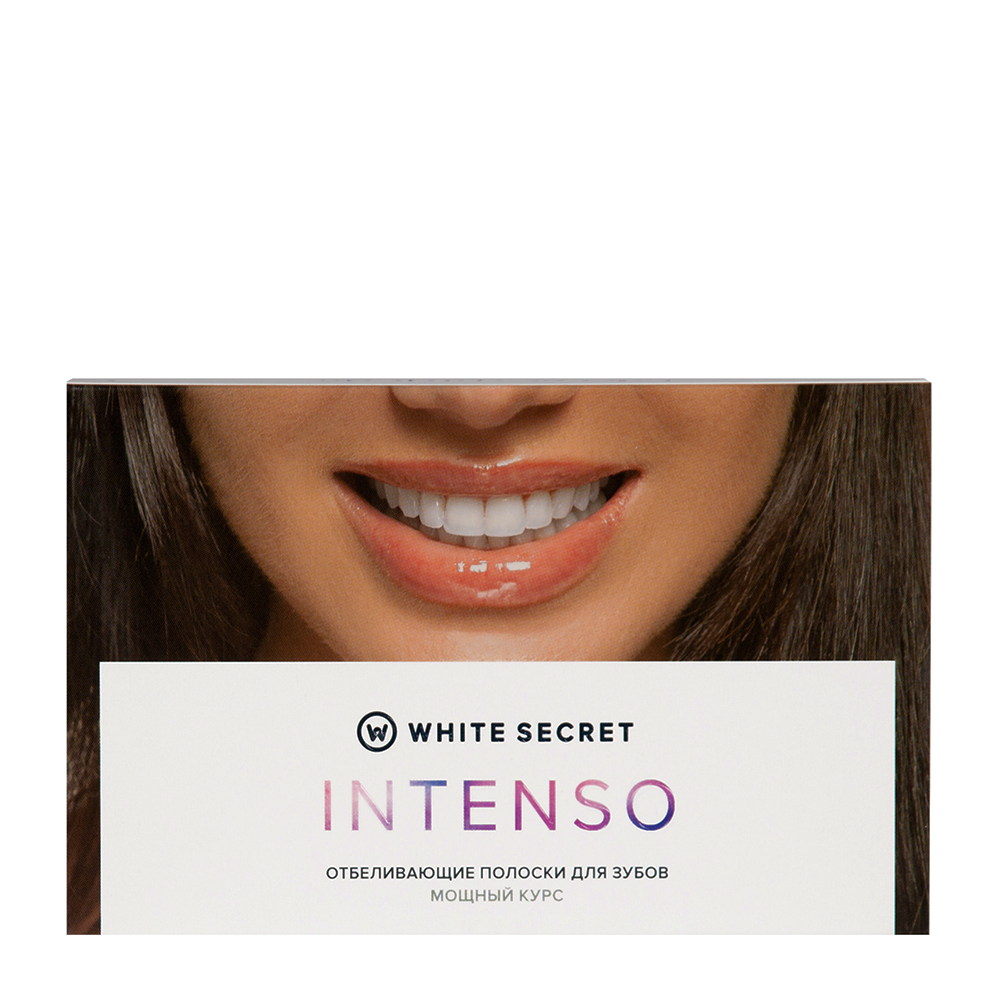 WHITE SECRET Полоски для мощного отбеливания на 3-6 тонов / White Secret Intenso 14 шт, фото 1