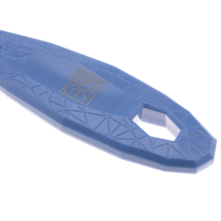 DEWAL BEAUTY Щетка продувная Eco-Friendly айсбег с нейлоновым штифтом, голубая, фото 4