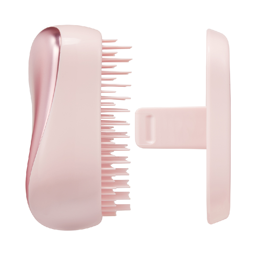 TANGLE TEEZER Расческа для волос / Tangle Teezer Compact Styler Pink Matte Chrome, фото 3