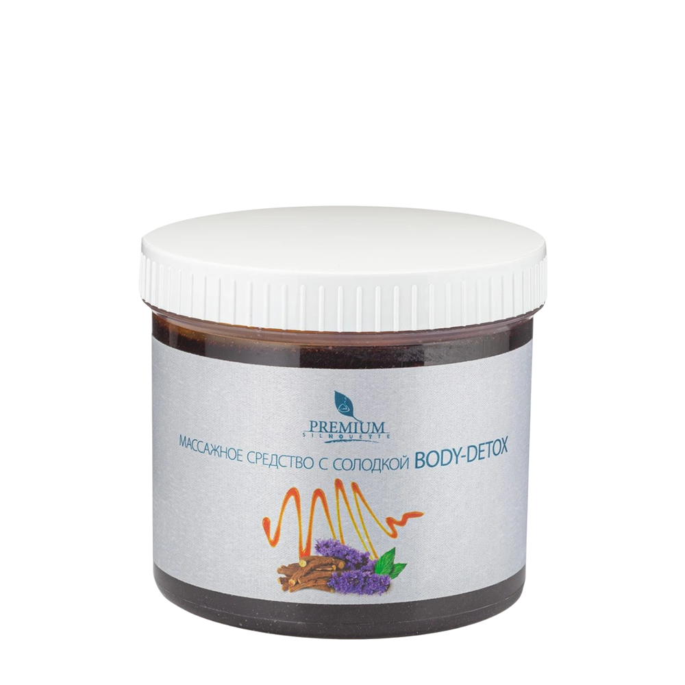 PREMIUM Средство массажное с солодкой / Body-detox 500 мл, фото 1