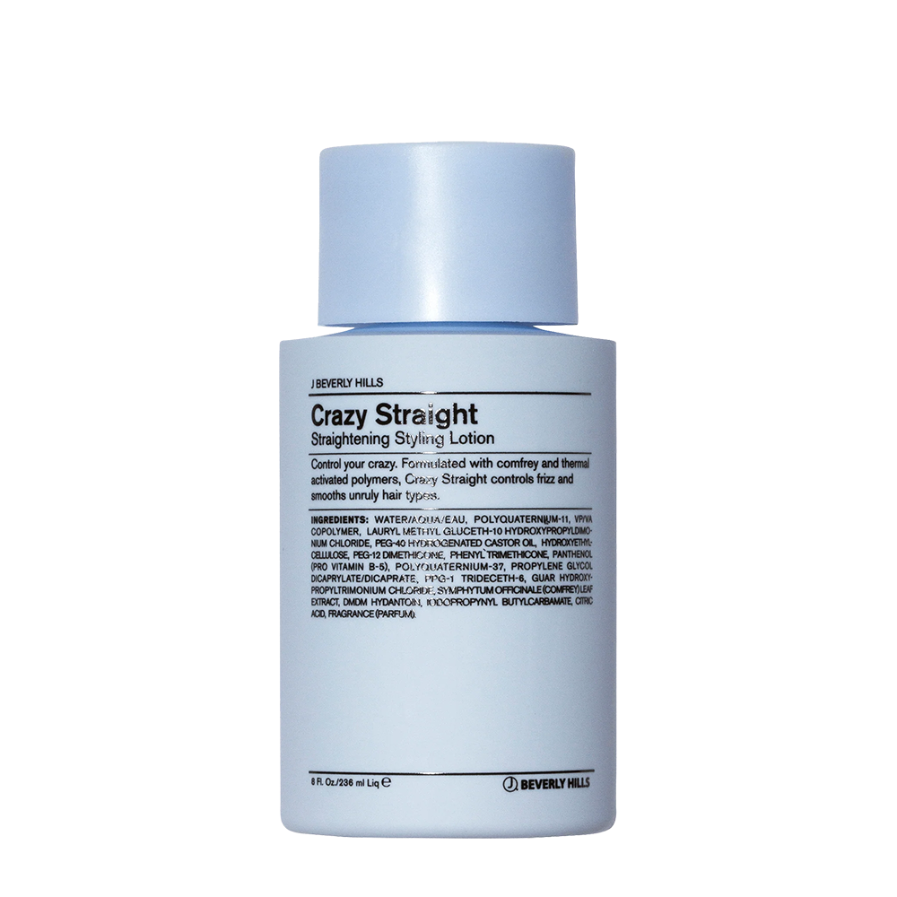 J BEVERLY HILLS Лосьон для выпрямления / Crazy Straight Straightening Styling Lotion 236 мл, фото 1