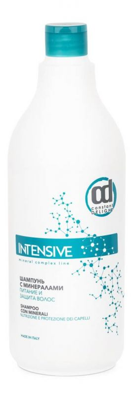 CONSTANT DELIGHT Шампунь с минералами, питание и защита волос / INTENSIVE 1000 мл, фото 1