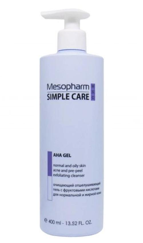 MESOPHARM PROFESSIONAL Гель очищающий с фруктовыми кислотами для лица / AHA GEL 400 мл, фото 1