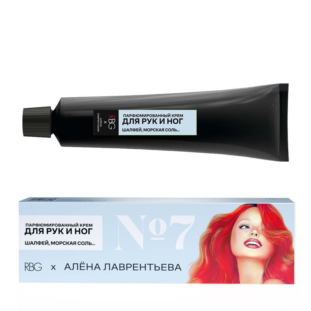 RUSSIAN BEAUTY GURU Крем парфюмированный для рук и ног №7 / RBG 30 мл, фото 2