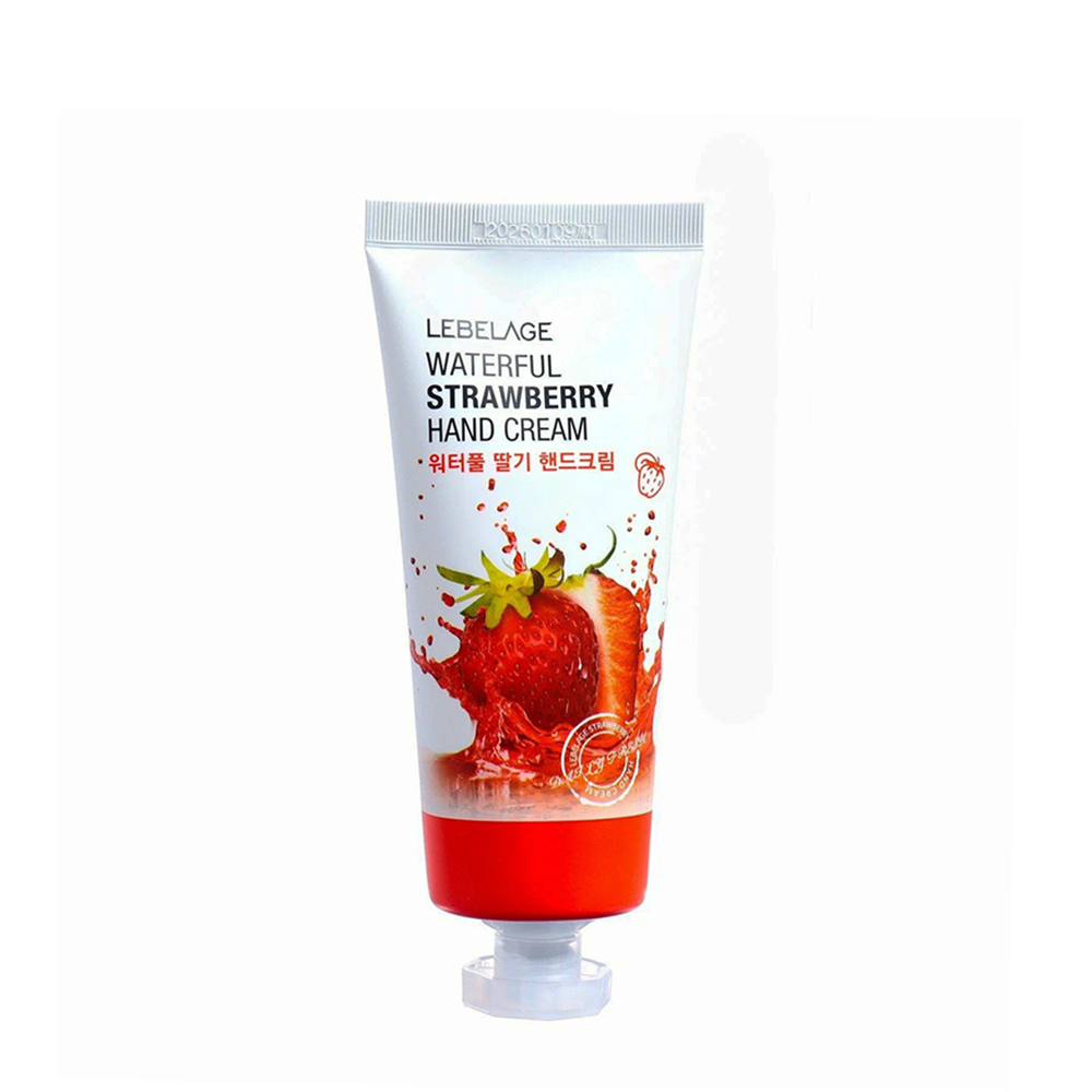 LEBELAGE Крем увлажняющий для рук с экстрактом клубники / Lebelage Waterful Strawberry Hand Cream 100 мл, фото 1