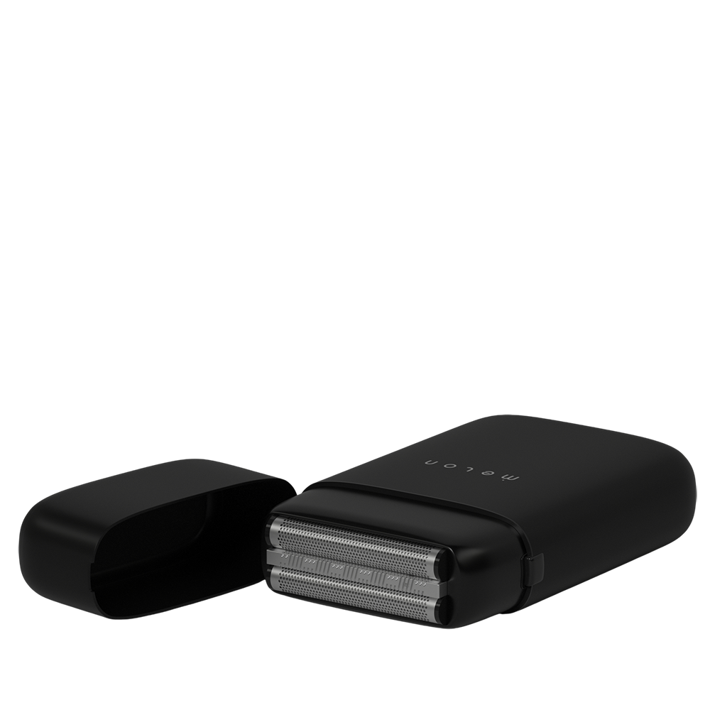 MELON PRO Шейвер HEX II, черный, трехлезвийный ножевой блок, влагозащита IPX5, аккумулятор 1400 mAh, фото 4