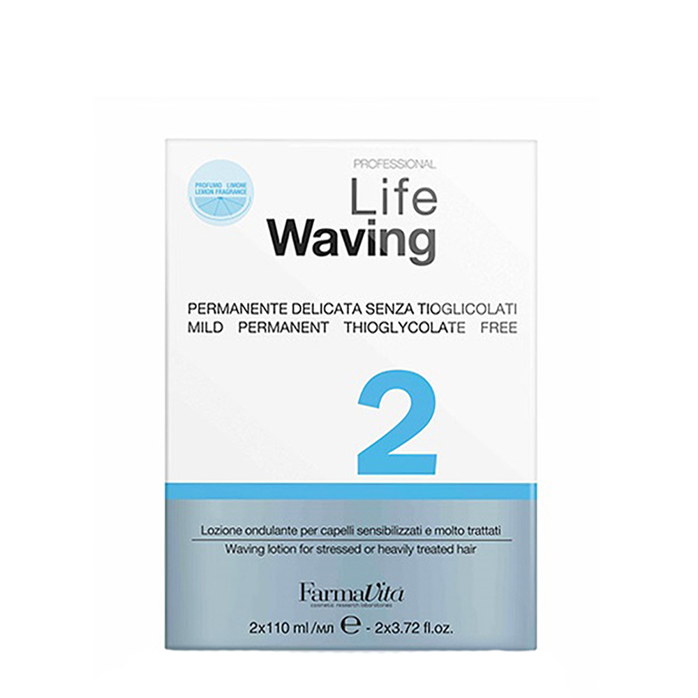 FARMAVITA Завивка химическая для поврежденных волос, в наборе 2 / LIFE WAVING 2*110 мл, фото 1