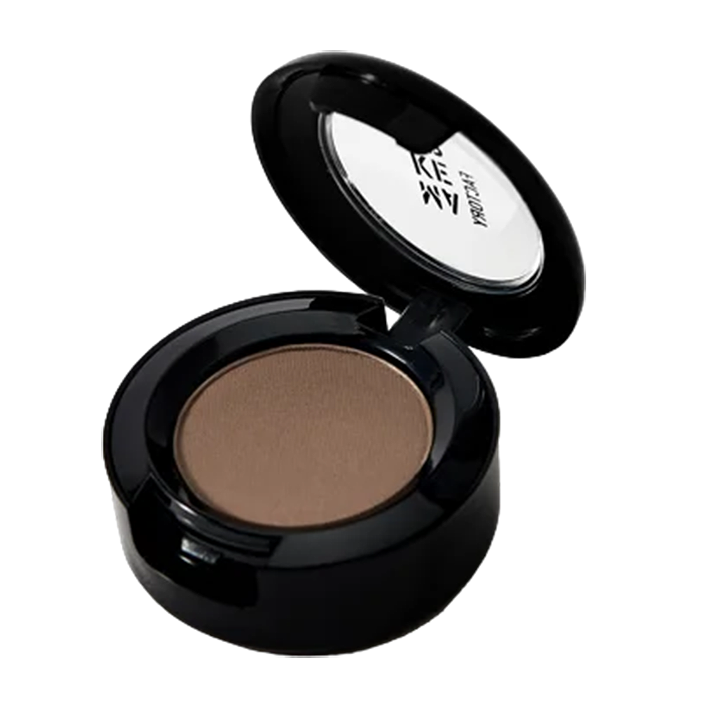 MAKE UP FACTORY Тени-пудра для бровей, тон 02 темно-коричневый / Eye Brow Powder 15 гр, фото 3