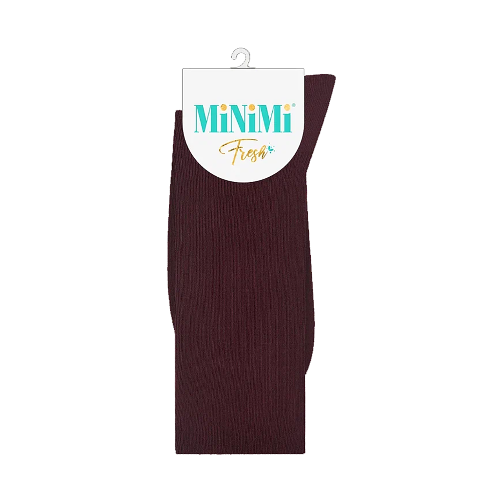 MINIMI Носки женские, высокая резинка, Bordo 35-38 / MINI FRESH 4103, фото 1
