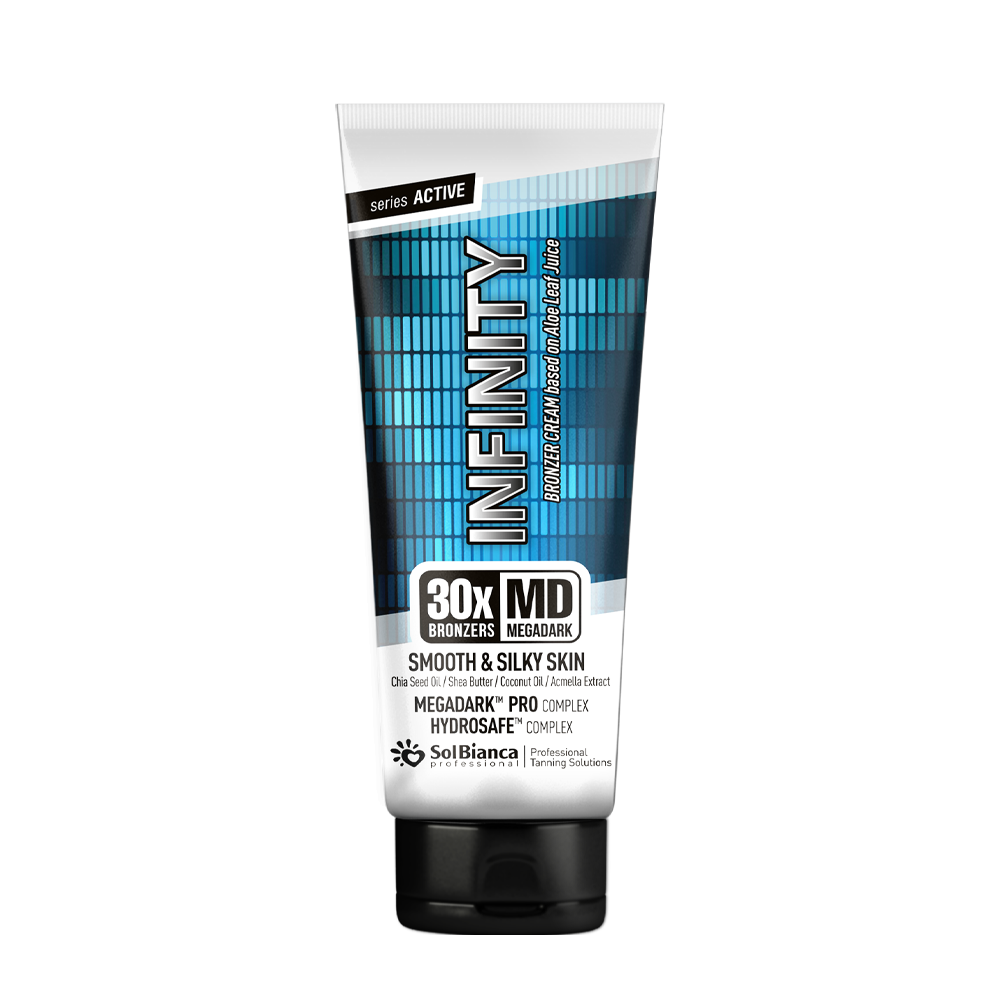 SOLBIANCA Крем-автозагар с маслами кокоса, дерева ши, семян чиа и экстрактом акмеллы / Infinity 125 мл, фото 1