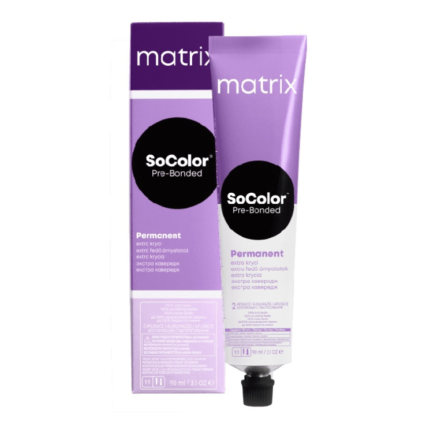 MATRIX 505G краска для волос, блондин золотистый / Socolor Beauty Extra Coverage 90 мл, фото 2