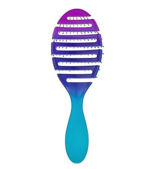 WET BRUSH Щетка для быстрой сушки волос с мягкой ручкой, омбре / FLEX DRY - OMBRE TEAL, фото 2