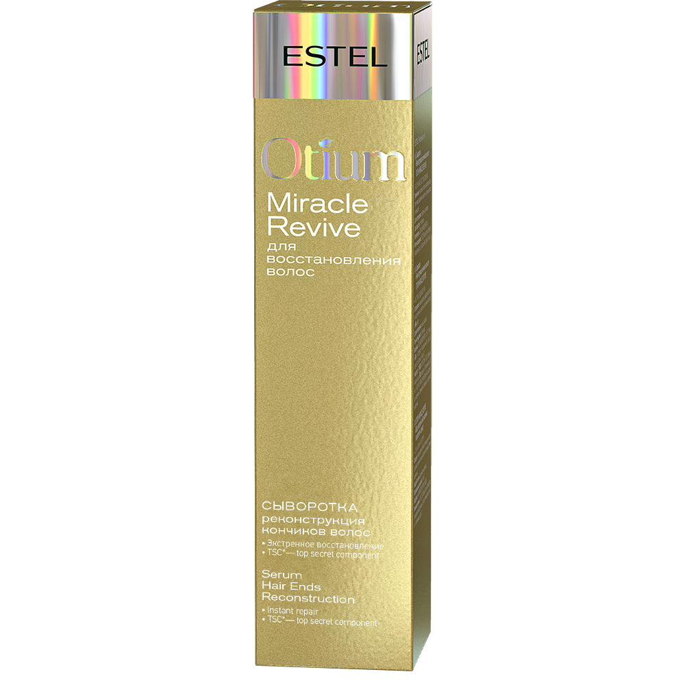 ESTEL PROFESSIONAL Сыворотка-контроль для кончиков волос Контурная реконструкция / OTIUM Miracle 100 мл, фото 4