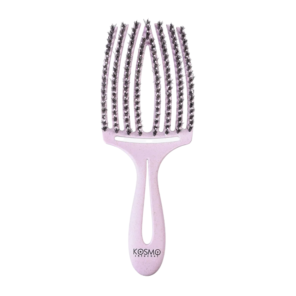 KOSMO SHTUCHKI Расчёска Факел, щетина, фиолетовая / KOSMO SHTUCHKI, фото 1