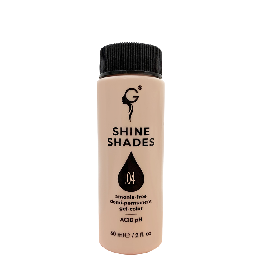GERA Professional .04 гель-краситель для волос без аммиака / Shine Shades 60 мл, фото 2