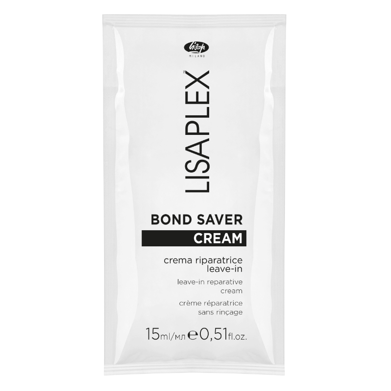LISAP MILANO Крем восстанавливающий для волос / LISAPLEX BOND SAVER CREAM 15 мл, фото 1