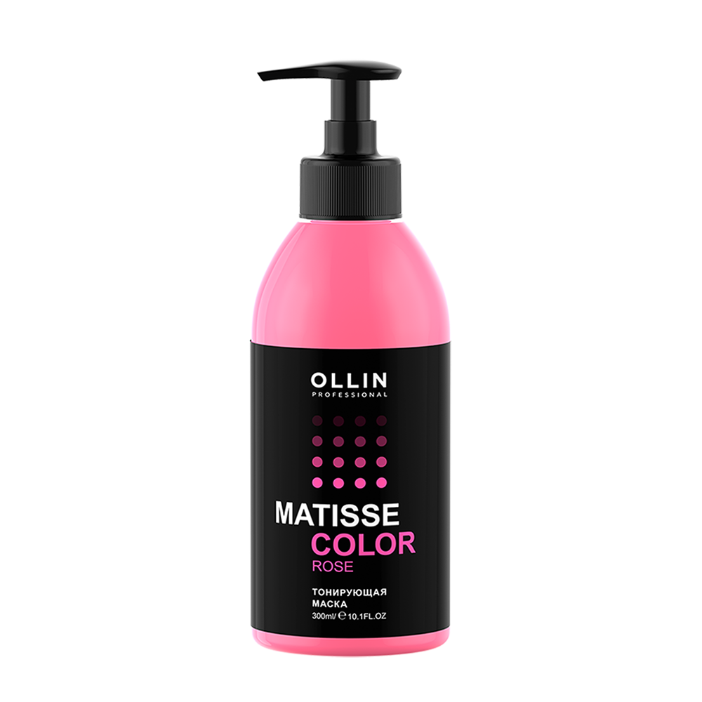 OLLIN PROFESSIONAL Маска тонирующая Розовый / MATISSE COLOR 300 мл, фото 1