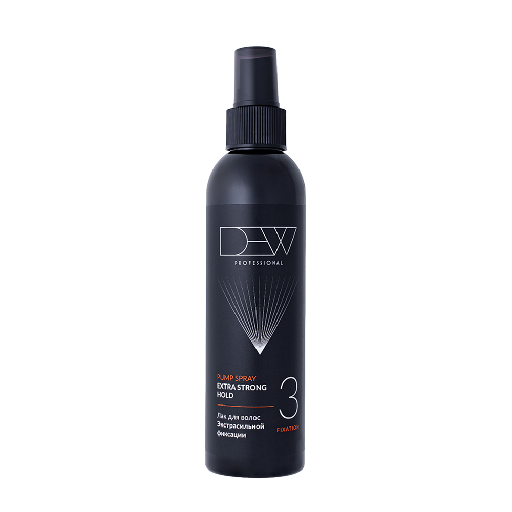 DEW PROFESSIONAL Спрей безупречный экстрасильной фиксации / Extra Hold Pump Spray 200 мл, фото 1