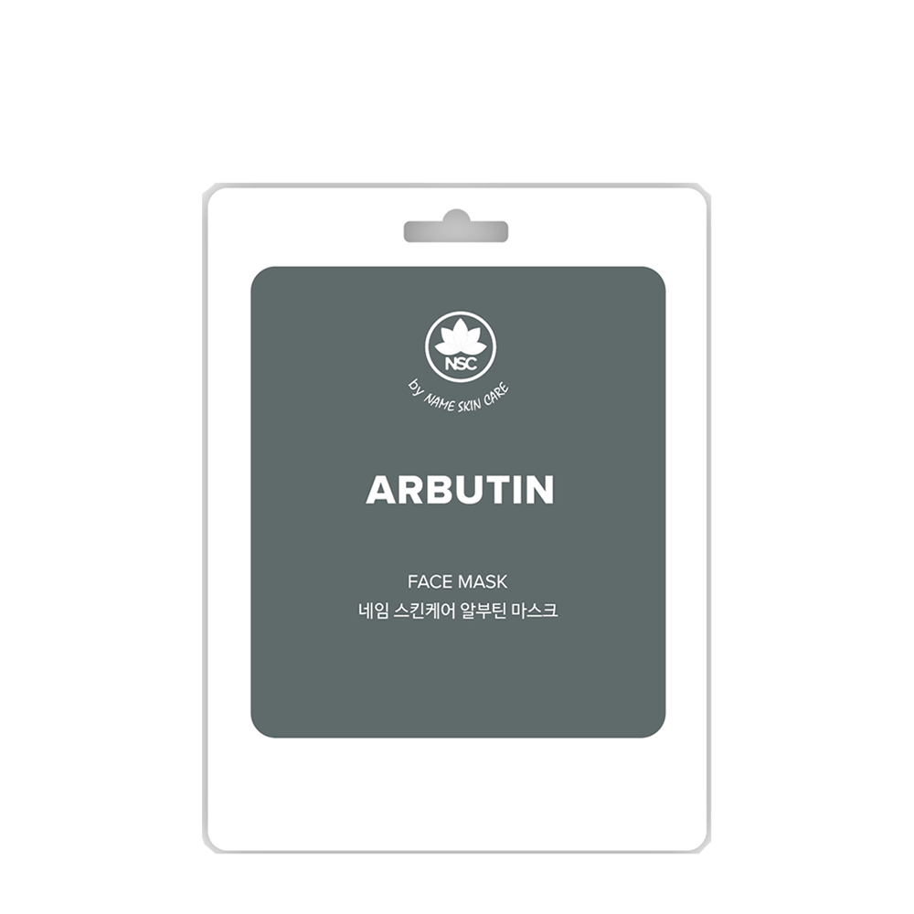 NAME SKIN CARE Маска тканевая для лица, арбутин / NAME SKIN CARE 22 гр, фото 1