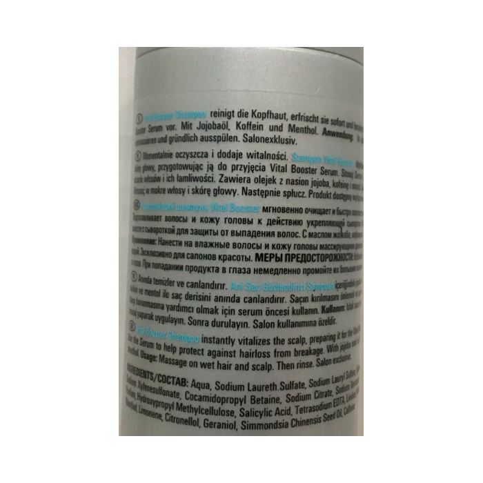 LONDA PROFESSIONAL Шампунь укрепляющий / Vital Booster 1000 мл, фото 3