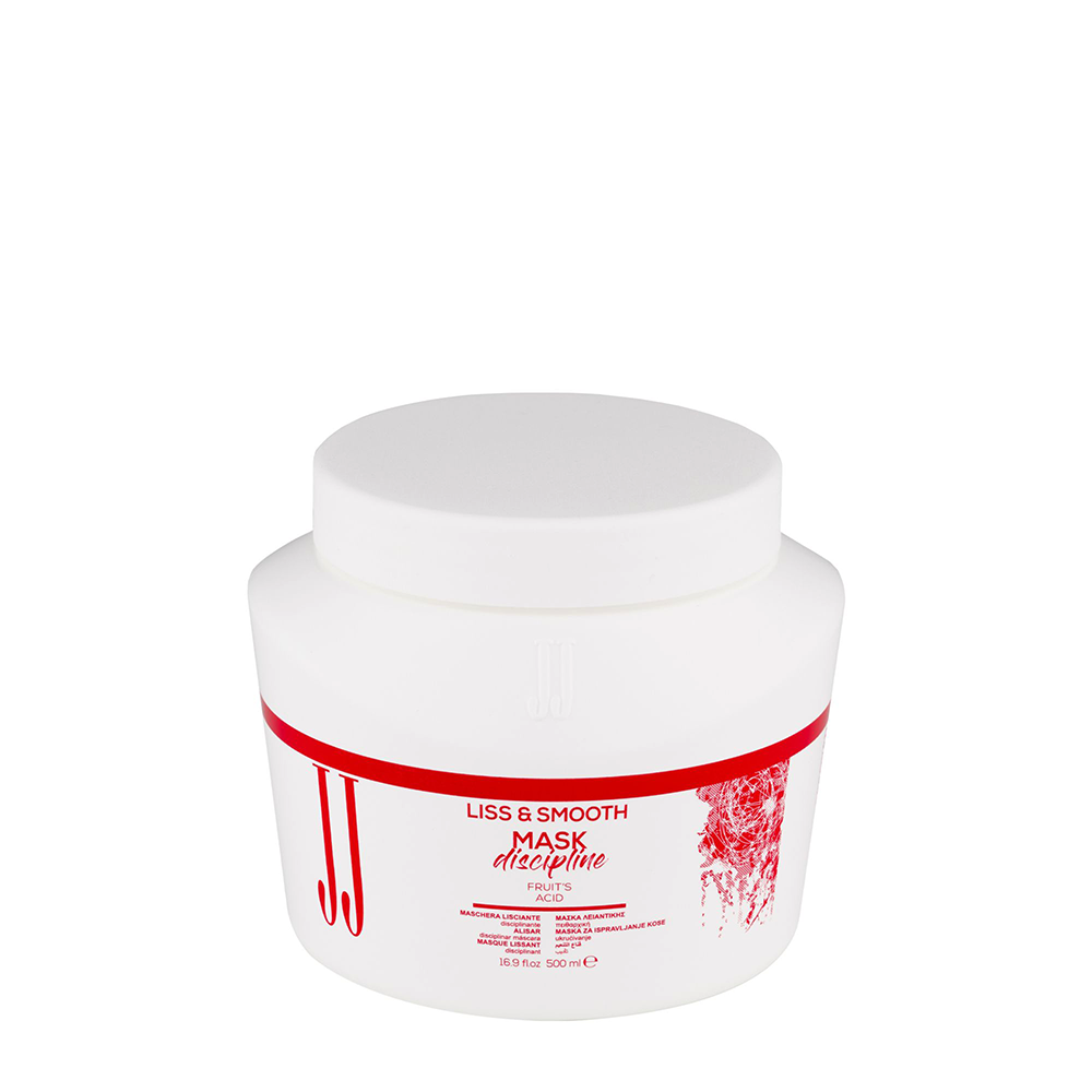 JJ Маска для разглаживания волос / JJ HAIR LISS & SMOOTH MASK 500 мл, фото 1