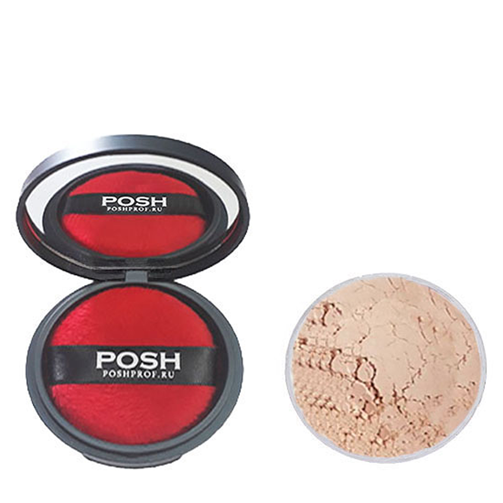 POSH Пудра рассыпчатая минеральная, № 1 идеальный нюд 18 гр, фото 1