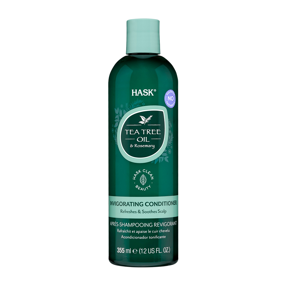 HASK Кондиционер освежающий с маслом чайного дерева и розмарином / Tea Tree Oil & Rosemary Invigorating Conditioner 355 мл, фото 1