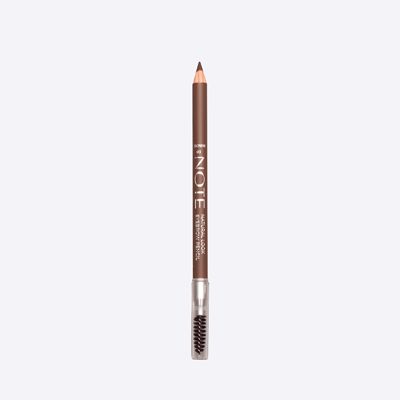 NOTE Карандаш для бровей Открытый взгляд 03 / NATURAL LOOK EYEBROW PENCIL 1,1 гр, фото 2