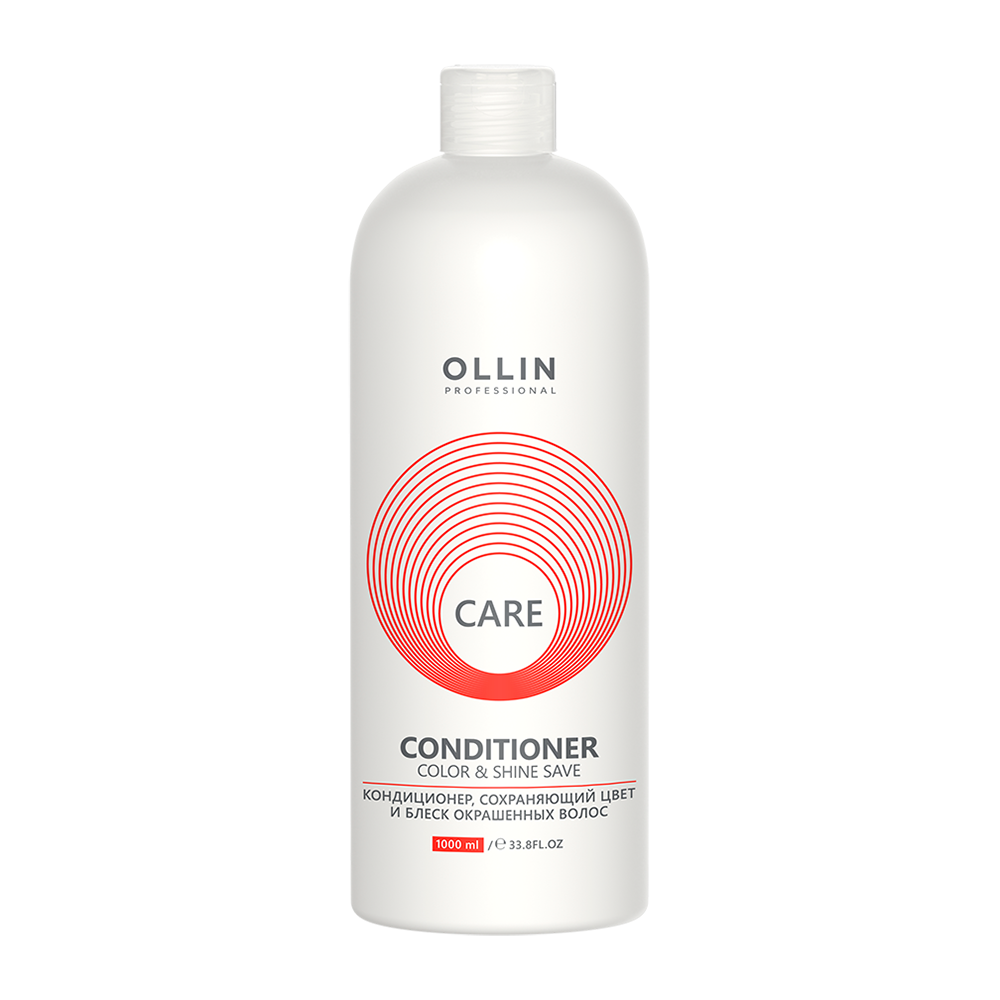 OLLIN PROFESSIONAL Кондиционер сохраняющий цвет и блеск окрашенных волос / Color & Shine Save Condition 1000 мл, фото 1