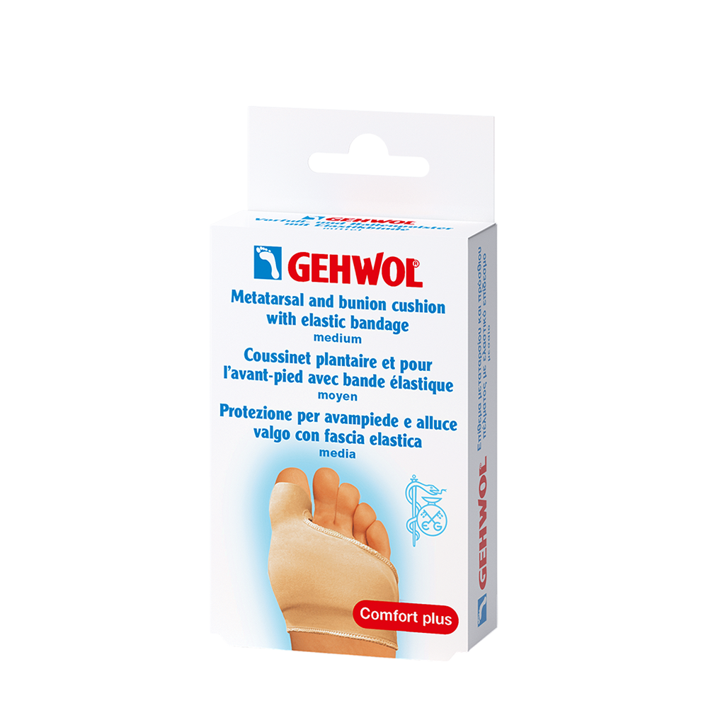 GEHWOL Подушка защитная под плюсну и накладка на большой палец из гель-полимера и эластичной ткани / Gehwol, фото 1
