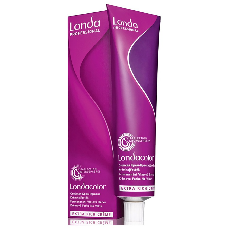 LONDA PROFESSIONAL 7/75 краска для волос, блонд коричнево-красный / LC NEW 60 мл, фото 3