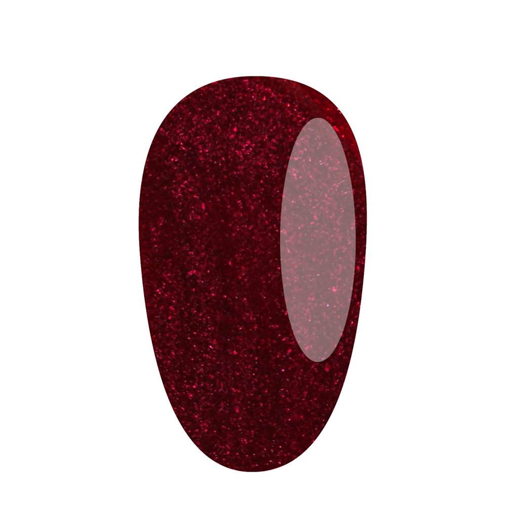 E.MI 186 лак ультрастойкий, Вишневый пунш / Gel Effect 9 мл, фото 1