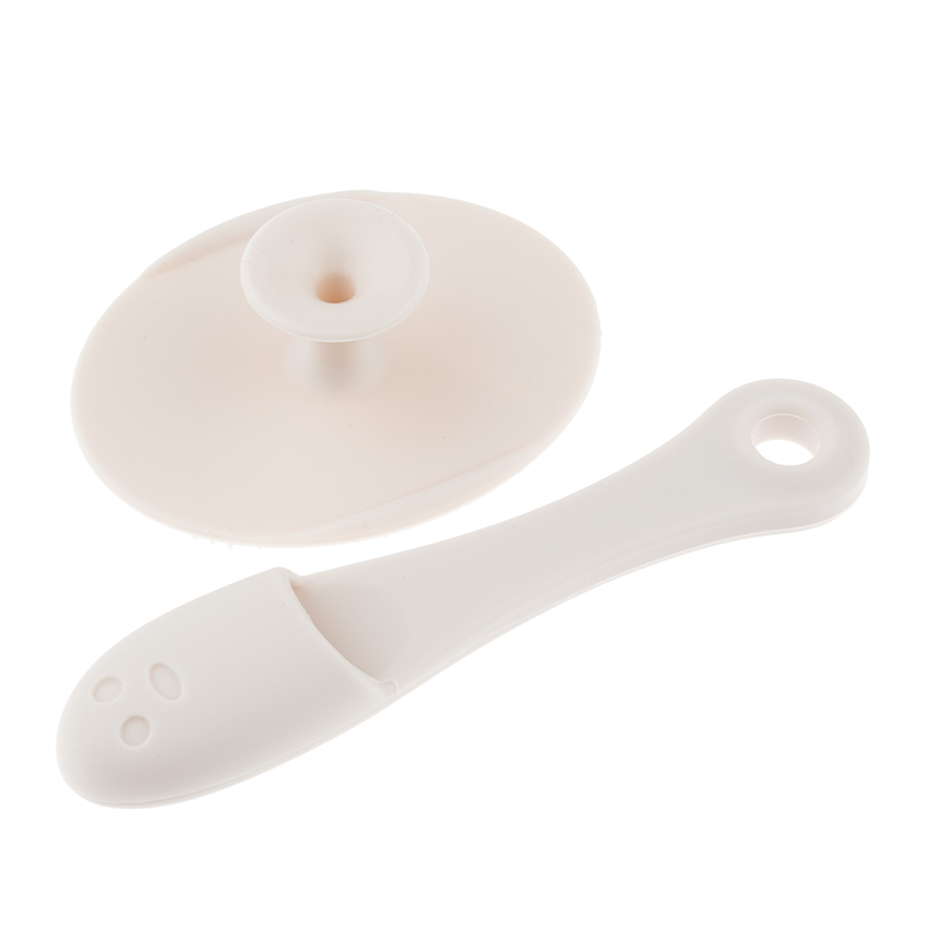 DEWAL BEAUTY Набор спонжей для умывания, силиконовый 65 мм x 50 мм, 105 мм х 25 мм 2 шт, фото 2