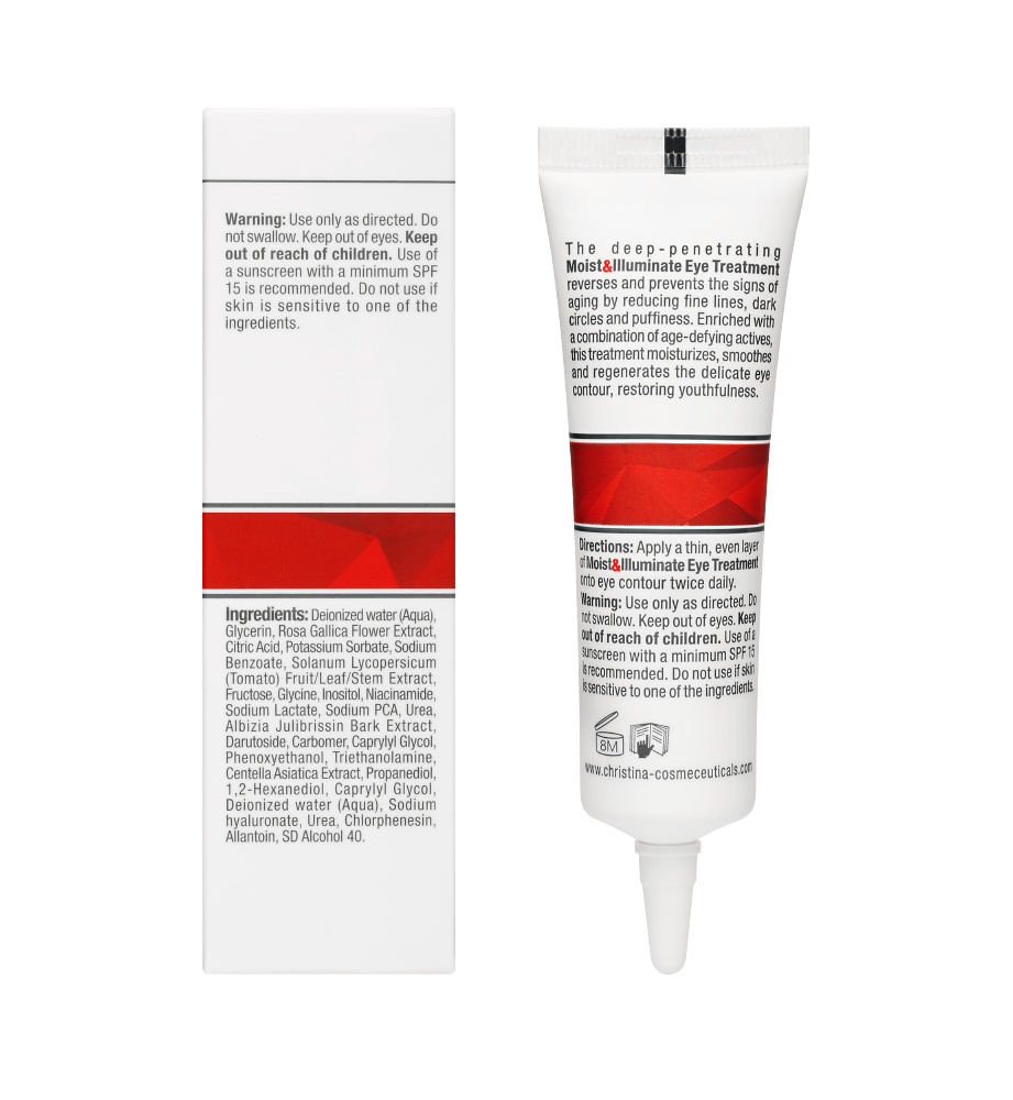 CHRISTINA Гель увлажняющий для глаз Сияние / Moist & Illuminate Eye Treatment Comodex 30 мл, фото 2