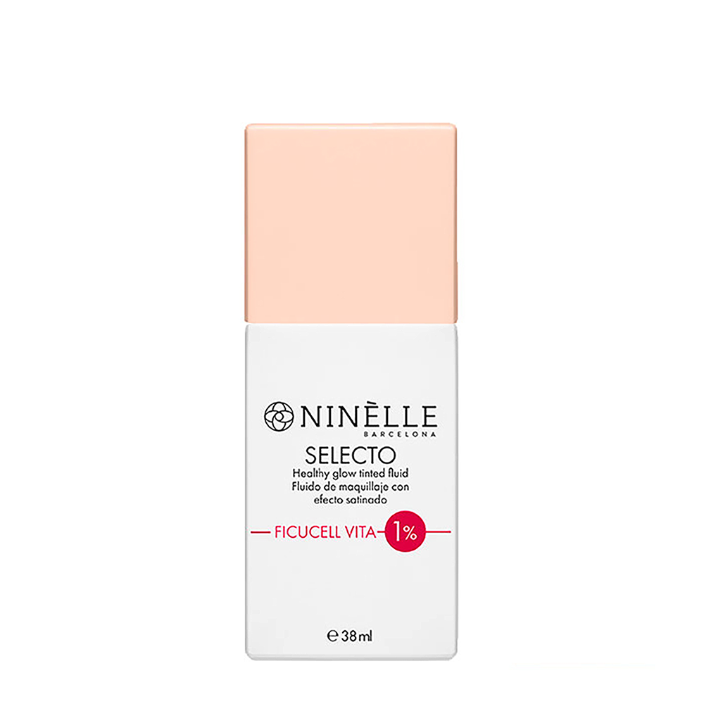 NINELLE Крем-флюид тональный с эффектом здорового сияния, №242 натуральный бежевый / SELECTO 38 мл, фото 2