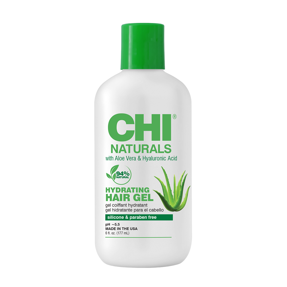 CHI Гель увлажняющий для волос с алоэ вера и гиалуроновой кислотой / CHI NATURALS HYDRATING HAIR GEL 177 мл, фото 1
